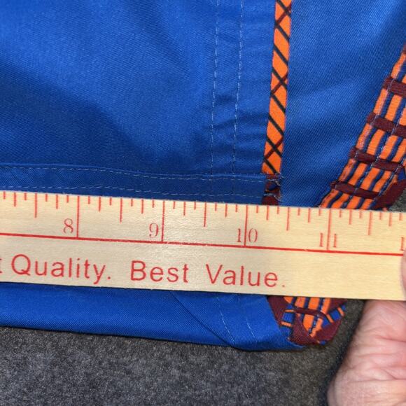 Nike XXL Blue And Orange Men's Mesh Lined Swim Trunk Board Shorts Swoosh - Picture 5 of 6